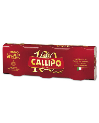 Tonno callipo all'olio d'oliva 3x70g