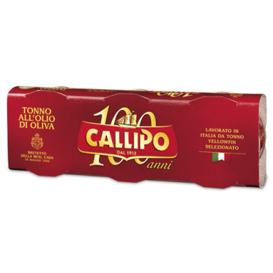 Tonno callipo all'olio d'oliva 3x70g