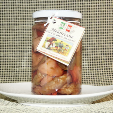 Melanzane alla Cassanese in aceto 280g S.D