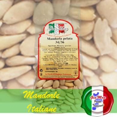 Mandorle Pelate cal.34/36 200g