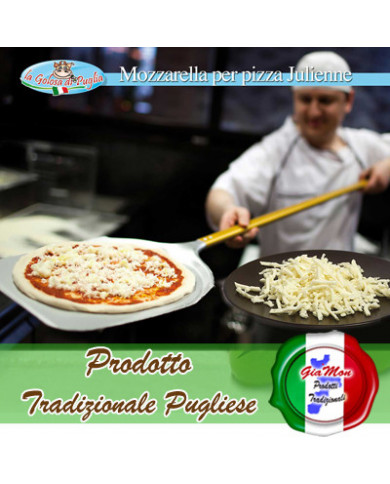 Mozzarella per pizzeria Julienne