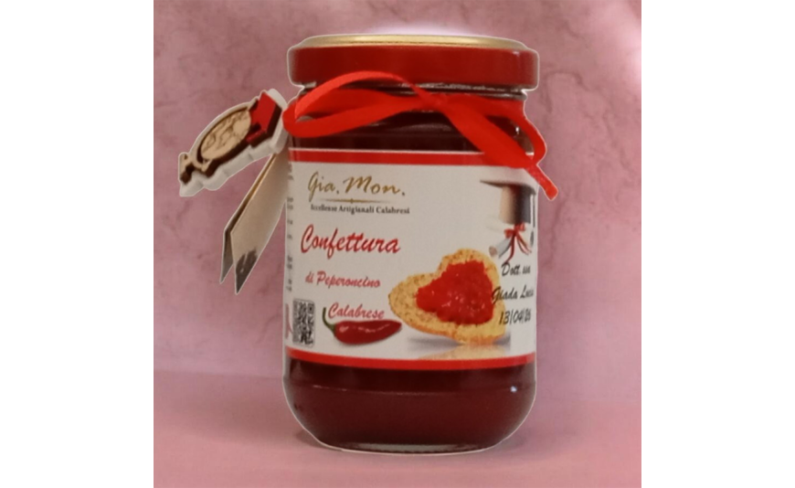 Bomboniera Laurea Originale: Confettura di Peperoncino Calabrese Artigianale 150g